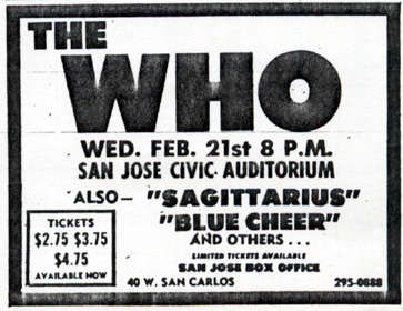 San Jose Feb 21 1968