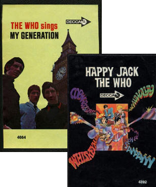 Early Who U.S. cassettes