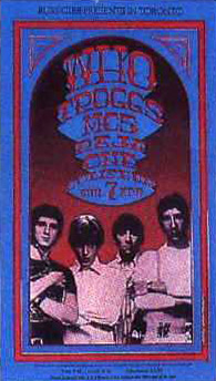 The Who 1968 Toronto poster