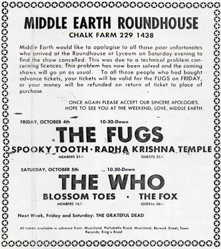 Ad for 4 Oct 1968