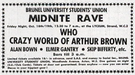 Ad for 18 Oct 1968