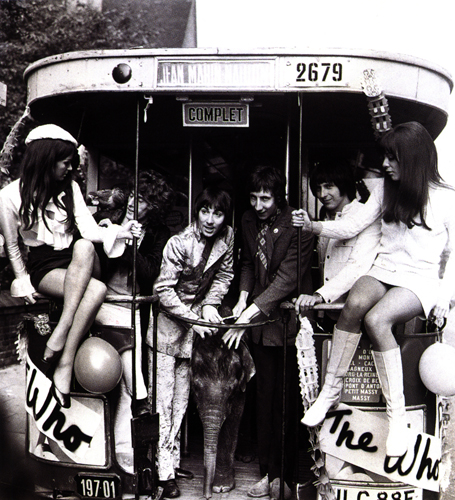 The Who on Magic Bus tour