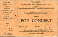 18 Nov 1968 ticket