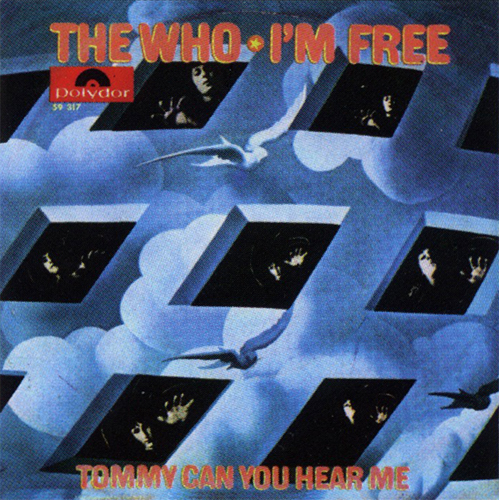 I'm Free picture sleeve used in Sweden