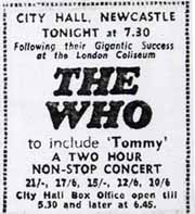 1969 Newcastle ad