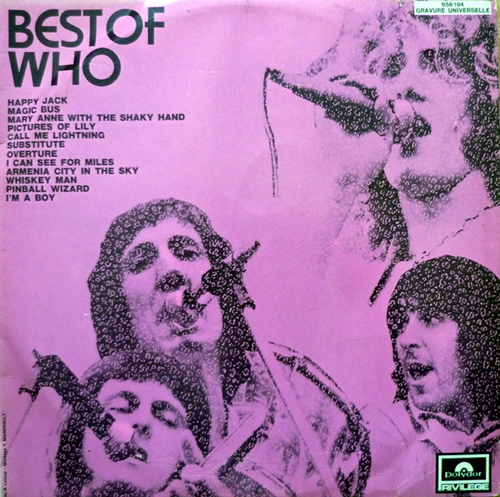French Polydor Best of Who