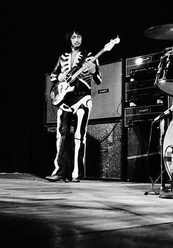 John Entwistle in Copenhagen 1970