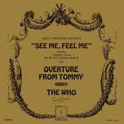 See Me Feel Me US picture sleeve
