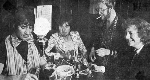 Keith Moon in Chipping Norton bar