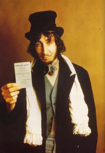 Pete Townshend as hobo