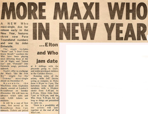 Maxi Who In New Year