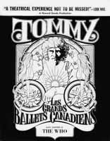 Tommy Ballet Playbill