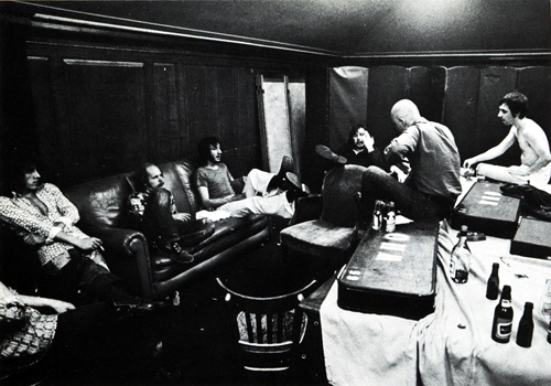 The Who backstage May 1971