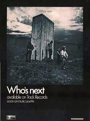 Who's Next UK ad