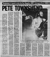 Pete Townshend NME 1 Apr 1872