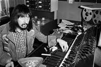 John Entwistle in studio April 1972