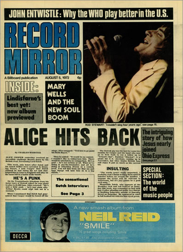 Record Mirror 5 Aug 1972