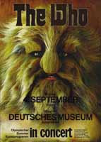 The Who Munich poster 1972
