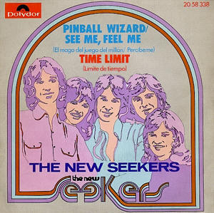 Spanish picture sleeve of New Seekers 45