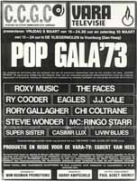 Ad for Popgala 1973