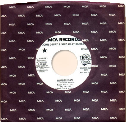 U.S. Promo 45 of Murder Man