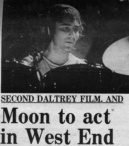 Moon To Act In West End