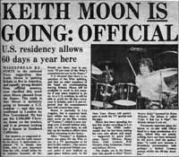 Keith Moon is Going