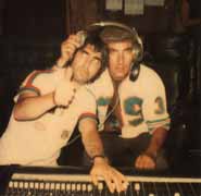 Keith Moon and Peter Cook