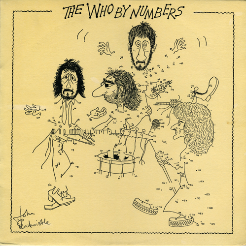 The Who By Numbers UK LP