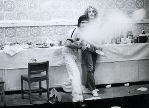 Keith Moon, Roger Daltrey food fight