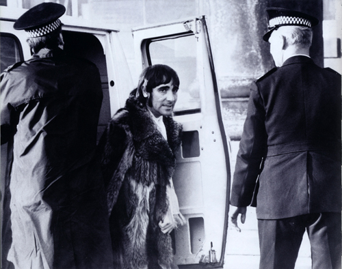 Keith Moon in custody 1975
