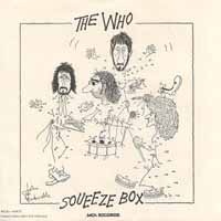 Squeeze Box US promo picture sleeve