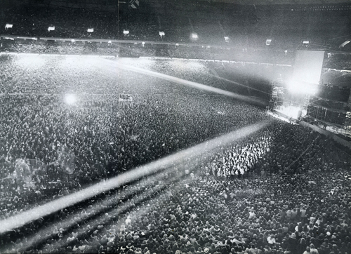 The Who in the Pontiac Silverdome 1975