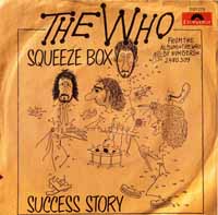 Squeeze Box German picture sleeve