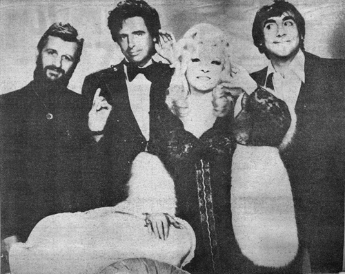 Mae West and Keith Moon publicity photo