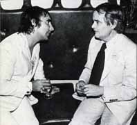 Keith Moon and Kit Lambert 1978