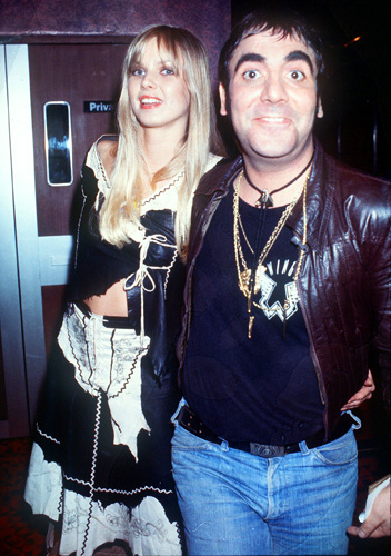 Keith Moon and Anette last photo