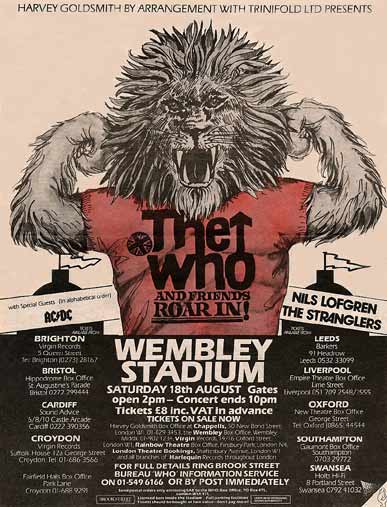 The Who Roar In poster
