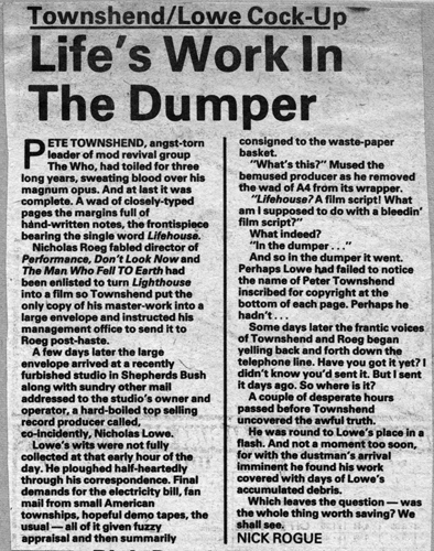80-03-22 Lifes Work In The Dumpster