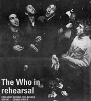 The Who Melody Maker Jan. 1981