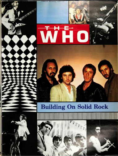 The Who 1981 Billboard supplement
