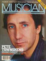 Pete Townshend Musician 1982