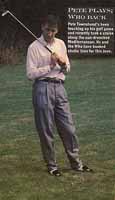 Pete Townshend, Golfer