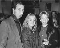 Pete Townshend at Andy Summers party