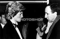 Pete Townshend and Lady Diana Nov 1985