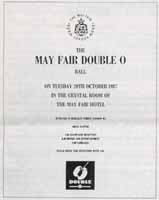 Double O MayFair invitation