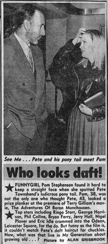 Who looks daft!