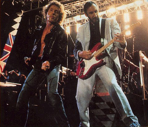 Roger and Pete Giants Stadium 1989