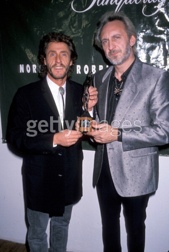 Roger Daltrey John Entwistle Silver Clef 1989