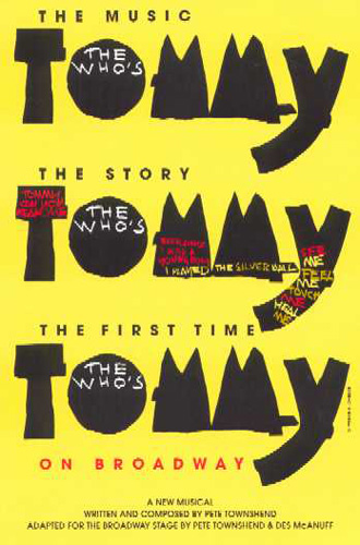 The Who's Tommy handbill